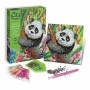 QUADRI DA DIAMANTARE kit artistico PANDA sentosphere ART & CREATIONS età 8+ SentoSphere - 2