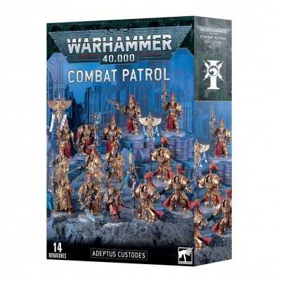 COMBAT PATROL set di 14 miniature ADEPTUS CUSTODES warhammer 40k PATTUGLIA DA COMBATTIMENTO età 12+ Games Workshop - 1