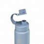 BORRACCIA acciaio inox SATCH 500 ml NORDIC LIGHT BLUE caldo e freddo AZZURRO bottle TENUTA STAGNA Satch - 3