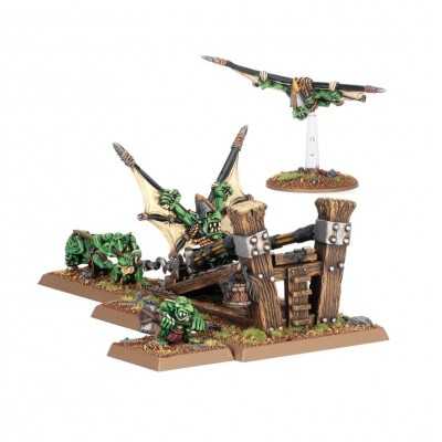 DOOM DIVER CATAPULT set di miniature ORC & GOBLIN TRIBES warhammer THE OLD WORLD età 12+ Games Workshop - 1
