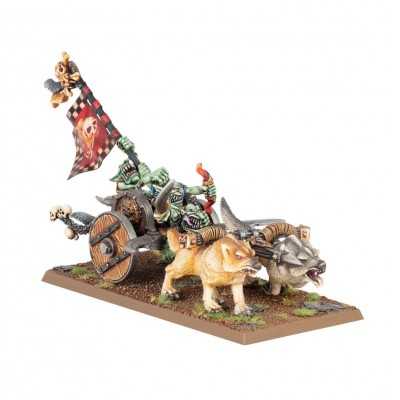 GOBLIN WOLF CHARIOT miniatura ORC & GOBLIN TRIBES warhammer THE OLD WORLD età 12+ Games Workshop - 1