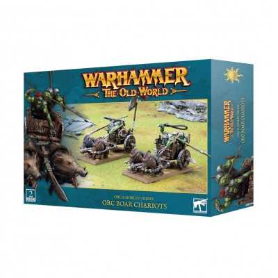 ORC BOAR CHARIOTS set di 2 miniature ORC & GOBLIN TRIBES warhammer THE OLD WORLD età 12+ Games Workshop - 1