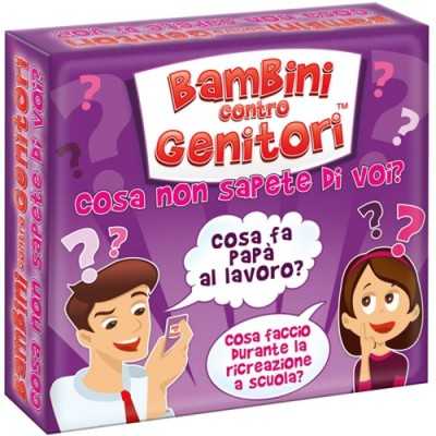 COSA NON SAPEVATE DI VOI? party game BAMBINI CONTRO GENITORI asmodee IN ITALIANO età 6+ Asmodee - 1
