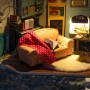 JOYS PENINSULA LIVING ROOM salotto ROBOTIME in legno DIY HOUSE miniatura CASA da montare DG141 ROBOTIME - 8