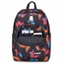ZAINO invicta JELEK backpack FANTASY scuola FARFALLE blurry butterfly NERO vol 38 litri GRS Invicta - 5