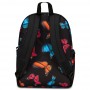 ZAINO invicta JELEK backpack FANTASY scuola FARFALLE blurry butterfly NERO vol 38 litri GRS Invicta - 7