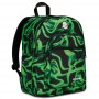 ZAINO invicta JELEK backpack FANTASY scuola FASCI DI LUCE green neon VERDE vol 38 litri GRS Invicta - 3