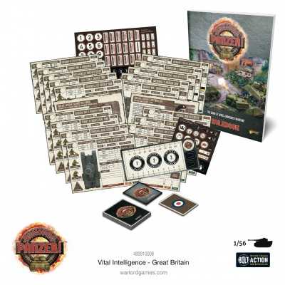 VITAL INTELLIGENCE achtung panzer! GREAT BRITAIN warlord games BOLT ACTION età 14+ Warlord Games - 1