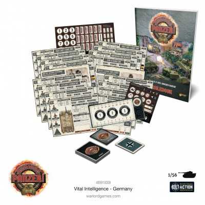 VITAL INTELLIGENCE achtung panzer! GERMANY warlord games BOLT ACTION età 14+ Warlord Games - 1