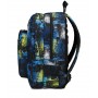 ZAINO scuola FREETHINK seven BOY backpack BLU GIALLO NERO vol 34 litri CON USB PLUG SEVEN - 6