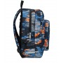 ZAINO scuola FREETHINK seven BOY backpack BLU ARANCIONE GRIGIO vol 34 litri CON USB PLUG SEVEN - 4