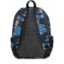 ZAINO scuola FREETHINK seven BOY backpack BLU ARANCIONE GRIGIO vol 34 litri CON USB PLUG SEVEN - 5