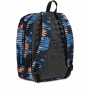 ZAINO scuola FREETHINK seven BOY backpack BLU ARANCIONE GRIGIO vol 34 litri CON USB PLUG SEVEN - 6