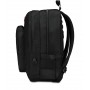 ZAINO scuola FREETHINK seven UNISEX backpack JET BLACK vol 34 litri NERO con usb plug SEVEN - 4