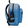 ZAINO scuola FREETHINK seven UNISEX backpack RIVERSIDE vol 34 litri AZZURRO con usb plug SEVEN - 2