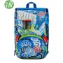 ZAINO scuola ESTENSIBILE seven BIG backpack REALBASKET boy SJ GANG blu SEVEN - 2
