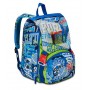 ZAINO scuola ESTENSIBILE seven BIG backpack REALBASKET boy SJ GANG blu SEVEN - 5