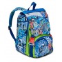 ZAINO scuola ESTENSIBILE seven BIG backpack REALBASKET boy SJ GANG blu SEVEN - 6