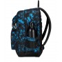 ZAINO scuola PRO XXL seven POCKETS backpack CON CUFFIE wireless BLU E NERO the double SEVEN - 3