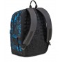 ZAINO scuola PRO XXL seven POCKETS backpack CON CUFFIE wireless BLU E NERO the double SEVEN - 5