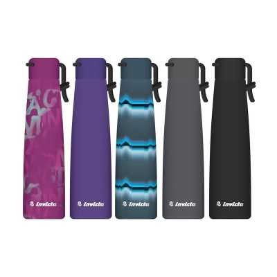 BJPKPK Borraccia termica da 3,6 litri, lavabile in lavastoviglie, in acciaio inox, senza BPA, con manico ergonomico e fondo antiscivolo, grande bottiglia d'acqua, colore grigio