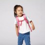 ZAINO zainetto ERGOBAG unicorno rosa EASE SMALL in materiale riciclato CONFETTI ergonomico Ergobag - 5