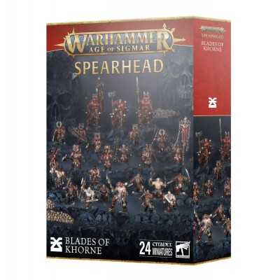BLADES OF KHORNE set di 24 miniature SPEARHEAD warhammer AGE OF SIGMAR età 12+ Games Workshop - 1