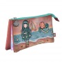 BUSTA A TRE SCOMPARTI triple pocket pencil case WASHED ASHORE santoro GORJUSS astuccio Gorjuss - 1