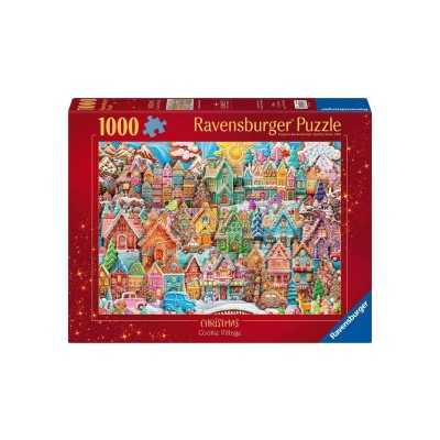 PUZZLE 1000 PEZZI ravensburger VILLAGGIO DEI BISCOTTI softclick CHRISTMAS Ravensburger - 1