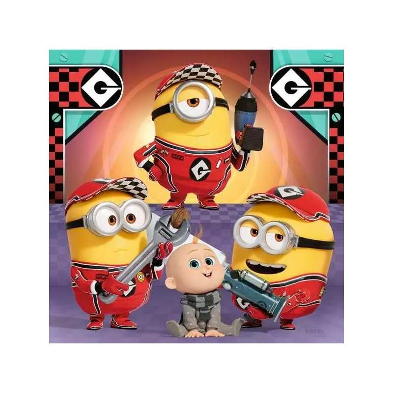 Ravensburger 11262-3D Puzzle Sneaker Portapenne Minions Cattivissimo Me
