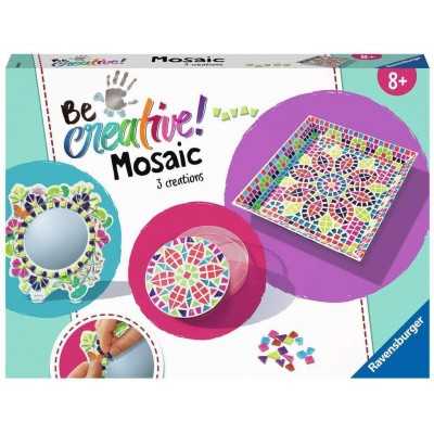 BE CREATIVE maxi ROMANTIC MOSAICO ravensburger KIT ARTISTICO età 8+ Ravensburger - 1