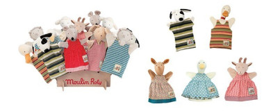 Burattini da dita finger puppet Fiesta Crafts