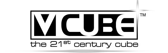 V-CUBE 4 cubo di rubik ROMPICAPO nuovo design BOMBATO solitario VERDES cult 4X4 