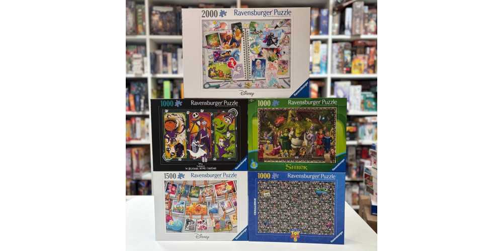 Nuovi arrivi di puzzle Ravensburger dalla collezione 2026!