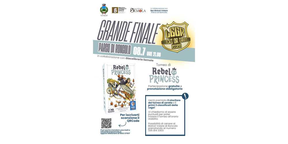 Torneo di Rebel Princess al Parco di Roncolo