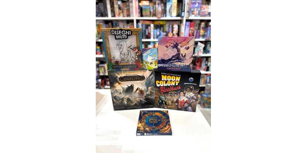 Grandi novità giochi da tavolo nella settimana fra la fiera Spiel di Essen e Lucca Comics & Games