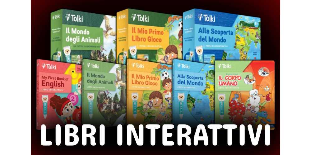 LIBRI E KIT INTERATTIVI TOLKI LIBRI E KIT INTERATTIVI TOLKI