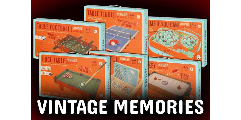 Giochi classici VINTAGE MEMORIES di Legami Giochi classici VINTAGE MEMORIES di Legami