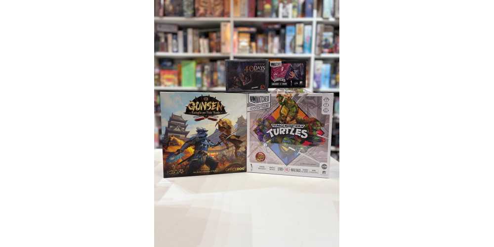 Una valanga di nuovi giochi da tavolo è arrivata in libreria!
