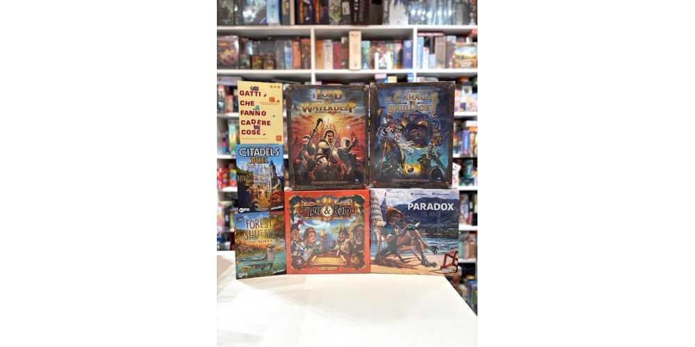 Grandi novità giochi da tavolo nella settimana fra la fiera Spiel di Essen e Lucca Comics & Games