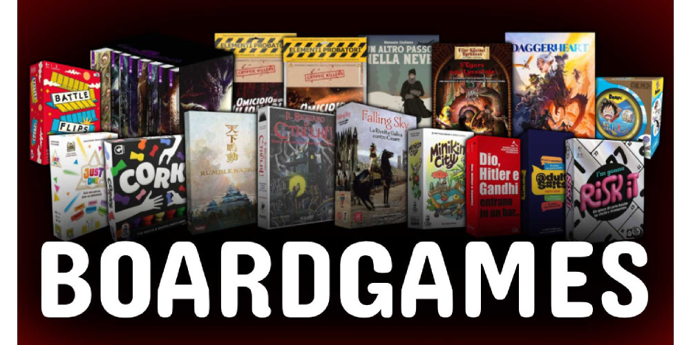 GIOCHI DA TAVOLO DISPONIBILI E IN PREORDINE