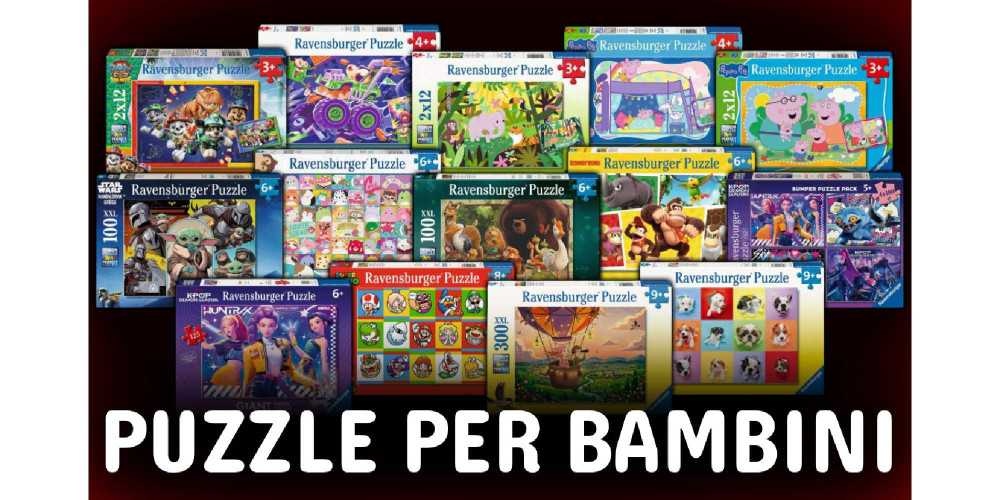 PUZZLE RAVENSBURGER PER BAMBINI