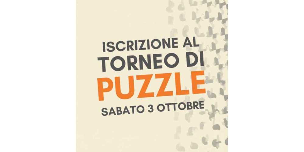 TORNEO DI PUZZLE A SQUADRE