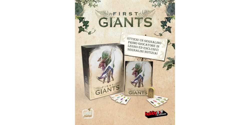 First Giants è in arrivo.... e per chi preordina in omaggio una fantastica mini espansione!